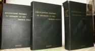 Encyclopédie pratique du batiment et des travaux publics. 3 volumes.. ROBIN, Pierre.