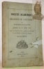 SOCIETE ACADEMIQUE Religieuse et Scientifique du Duché d’Aoste fondée le 29 mars 1855 sous la protection de S. Anselme, Archevêque de Cantorbéry, ...