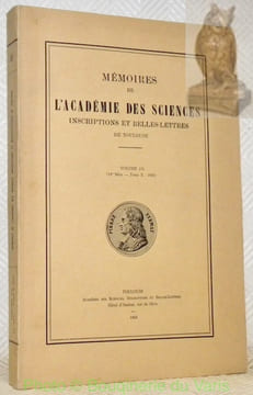Mémoires de l’Académie des Sciences. Inscriptions et belles-lettres de Toulouse. Volume 131, 14e Série, Tome X.. undefined