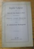 Replik-Vorkehr für Herrn H. Juat-Sessler in Bernals Vormund des Herrn Jules Béguin von St. Légier und La Chiésaz, angesessen in Bern an das tit. ...