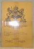 Annales Fribourgeoises. Organe officiel de la Société d’Histoire du Canton de Fribourg. XVme année en 6 fascicules.. 