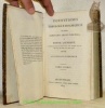 Institutiones theologiae dogmaticae in usum seminarii Argentinensis. 2 volumes.. LIENHART, Theob.
