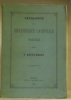 CATALOGUE de la Bibliothèque Cantonale Vaudoise. 2e Supplément.. 