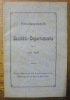 Verwaltungsbericht des Sanitäts-Departments über das Jahr 1883.S.A. aus dem Verwaltungbericht des Regierungsrats des Kantons Basel-Stadt.. 