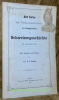 Acht Karten zur Veranschaulichung der Hauptperioden der Schweizergeschichte mit erläuterndem Text. Für Schule und Haus.. GERSTER, J.S.