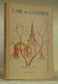L’air de Londres. Illustré avec quatre lithographies originales de Barbara Crocker.. QUEVAL, Jean.