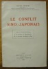Le Conflit Sino-Japonais.. TSURUMI, Yusuke.
