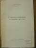 L’Orchestre symphonique de Lausanne 1903-1914.Extrait de la “Revue historique vaudoise”, 1972.. BURDET, Jacques.