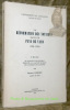 La réformation des notaires dans le Pays de Vaud. 1718 - 1723. Thèse.. SCHMIDT, Maurice.