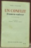 Un conflit franco-suisse à la Cour de la Haye. Avant-propos de Frank Morin-Pons.. VALAYER, Paul.