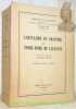Cartulaire du chapitre de Notre-Dame de Lausanne. Première partie: texte. Collection Mémoires et Documents, troisième série, tome III.. ROTH, Charles.