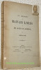 Du danger des mauvais livres et des moyens d’y remédier.. BUDE, Eugène de.