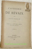 L’avouerie de Bevaix. Extrait de la Bibliothèque populaire de la Suisse Romande.. CHABLOZ, Fritz.