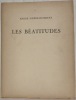 Les béatitudes. Poèmes. Frontispice gravé par L.Perrin.. PIERRE-HUMBERT, André.