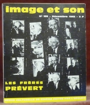 Image et Son, n. ° 189, décembre 1965.Les frères Prévert.. undefined