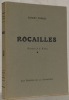 Rocailles. Illustrations de G. Kissling.. PORRET, Robert.