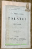 La philosophie de Tolstoi. Ouvrage couronné par l’Institut. Troisième édition.. OSSIP-LOURIE.