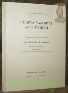 Attic Black-figured Amphorae. In collaboration with Dietrich von Bothmer and Penelope Truitt.Corpus Vasorum Antiquorum Museum of Fine Arts, Boston. Union Académique Internationale.Fascicule 1. (U.S.A Fascicule 14).