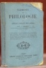 Eléments de philologie ou histoire comparée des langues.. SIMONET, J.