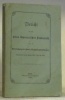BERICHT an den hohen schweizerischen Bundesrath über die Untersuchung der schweiz. Hochgebirgswaldungen vorgenommen in den Jahren 1858, 1859 und ...