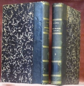 Les marins français (Suite et compléments de la France héroïque). Vies et récits dramatiques d’après les documents originaux. 4e édition, revue, corrigée et complétée jusqu’à ces dernières années. 2 volumes.