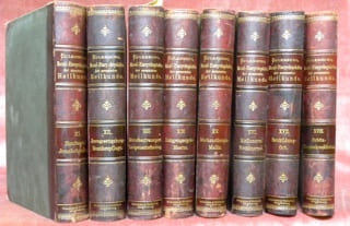 Real-Encyclopädie der Gesammten Heilkunde, Medizinisch-chirurgisches Handwörterbuch für praktische Ärzte. 3. gänzlich umgearbeitete Auflage. Mit zahlreichen llustrationen in olzchnitt und Farbendrucktafeln. 26 Bänden.