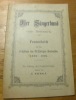 Der Sängerbund vom Seebezirk. Festschrift auf das Jubiläum des 25-jährigen Bestandes 1866-1891.. HOECHLE, E.