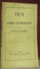 Pie IX et Lord Palmerston.Extrait du Correspondant du 25 juin 1856.. MONTALEMBERT, Comte Ch. de.