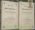 Verzeichniss der Bücher, Landkarten a. Hrsg. und verlegt von der J.C. Hinrich’schen Buchhandlung in Leipzig. 2 Bänden.I:Januar bis Juni 1853.II: Juli ...