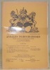 Annales Fribourgeoises. Organe officiel de la Société d’Histoire du Canton de Fribourg. XXIIme année en 6 fascicules.. 