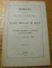 Mémoire publié par le Conseil d’admisnistration de la Banque Populaire de Berne à l’occasion du dixième anniversaire de la fondation de cet ...