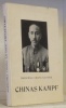 China Kampf. Reden aus Frieden und Krieg. Hrsg. von Konrad Frantz.. Chiang Kai-Shek, Marschall. 