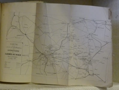 Campagne de l’Armée du Nord en 1870-1871, avec une carte, des notes et des pièces justificatives.Dédié à M. Gambetta.