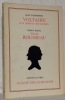 Voltaire ou le malheur des hommes. Pour Rousseau.. STAROBINSKI, Jean – BABEL, H.