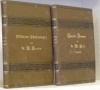 Pflanzen-Physiologie. Die Lebenserscheinungen und Lebensbedingungen der Pflanzen. Mit zahlreichen Holzschnitten. 2 Bänden.. HANSEN, Adolph.