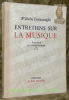 Entretiens sur la musique. Traduction de J.-G. Prod’Homme et F. G.. Furtwaengler, Wilhelm. (Furtwängler).