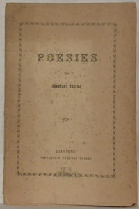 Poésies.