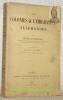Les colonies & l’émigration allemandes. Avec préface par Raoul Postel, ancien magistrat aux colonies.. STOECKLIN, Jules.