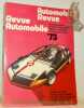 Automobil Revue. Revue automobile. 1973.. Collectif.