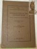 Sedimentation in the Mississippi River. Between Davenport, Iowa, and Cairo, Illinois.Augusta Library Publication Nr. 11.. LUGN, Alvin L.