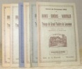 Saison de Printemps 1922. Drames - Comédies - Vaudevilles joués par la Trouppe du Grand-Théâtre de Lausanne. Programme. Salle de la Rotonde ...
