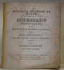 Cogitata quaedam de morbo. Diss.. D’ESCUYER, Ignatius.