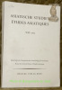 Asiatische Studien. Zeitschrift der Schweizerischen Gesellschaft für Asienkunde. XXI. Etudes asiatiques. Revue de la Société Suisse d’Etudes ...