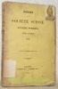 ACTES de la Société Suisse d’Utilité Publique. Vingt-septième Rapport. 1842.. 