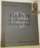 Atlante di Geografia Commerciale corredato con note illustrative riveduto da E. Friedrich. Ia Puntata: Italia.. ASSERETO, Guido.