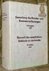 Sammlung der Bindes- und Kantonsverfassungen. V. Auflage.recueil des Constitutions fédérale et cantonales. Ve édition.. 