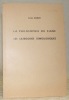 La philosophie du signe. Les catégories sémiologiques. Extrait de thèse.. MARMY, Emile.