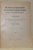 Die Vokale der Haupttonsilben der deutschen Freiburger Mundart im Sense- und südöstlichen Seebezirk. Abhandlung.. HENZEN, Walter.