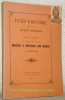 Pages d’Histoire dédiées par la Société d’Histoire du Canton de Fribourg à la mémoire de son Président Monsieur le Professeur Jean Gremaud le 20 Mai ...