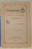 L’Enseignement supérieur et secondaire à Fribourg. Cinquième édition.. DUCREST, François.